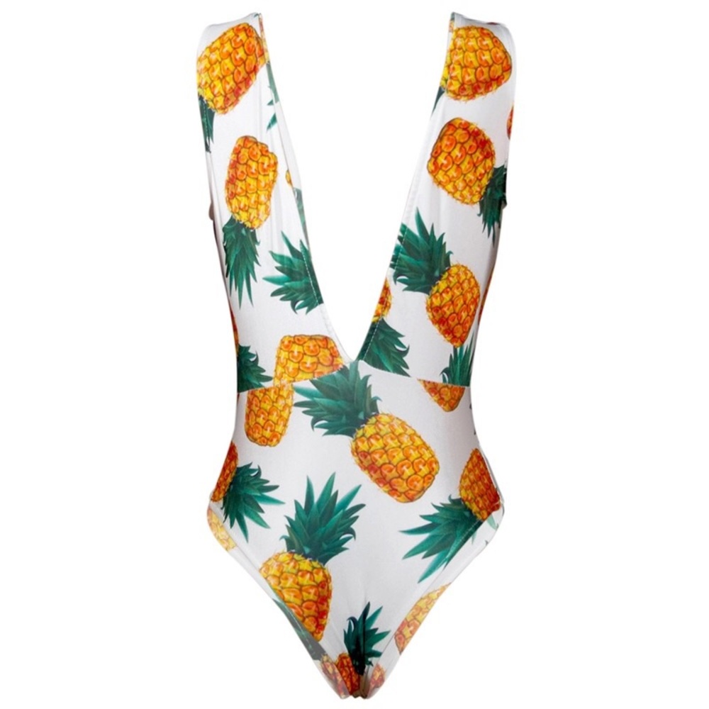 Tropical Pineapple Sexy Monokini - Picture 2 of 5